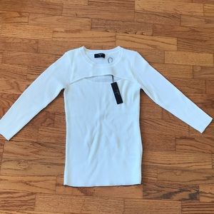 Tahari White/Ivory Top